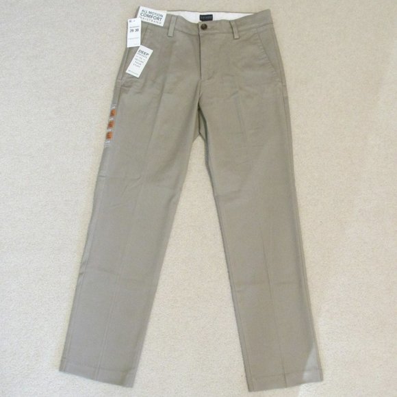 DOCKERS MEN'S SIZE 29 X 29 PANTS EASY KHAKI TAN SLIM FIT ALL MOTION COMFORT NWT - Picture 1 of 10